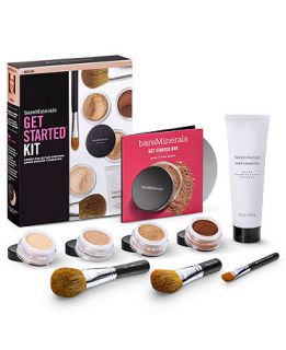 Bare Escentuals bareMinerals 9 Piece Get Started Kit   Makeup   Beauty