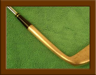 Vintage Doug Ford  Forward Offset Brass Blade Putter 35 Original