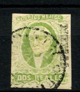 Mexico 1856 2R Miguel Hidalgo Used A26194