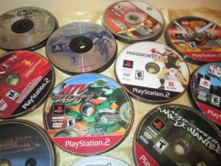 Lot of 230 PS2 PS1 Xbox Xbox 360 Games as Is Scratched 4 Repair Untest