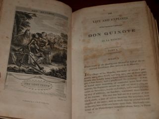 Miguel de Cervantes Saavedra Don Quixote 1809 Edition