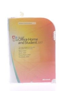 MICROSOFT MS OFFICE Home & Student 2007 Word Excel PowerPoint OneNote
