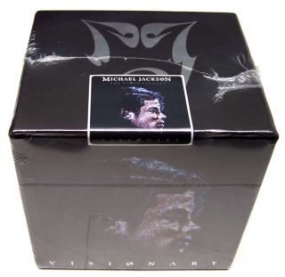 Michael Jackson Visionary Boxset 20 DualDisc CDs DVDs N° 043779 Mint