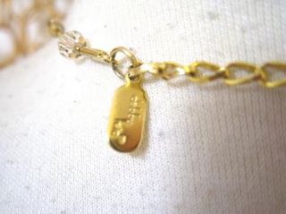 Dabby Reid Gorgeous Smokey Quartz Gem Gold Chain Necklace