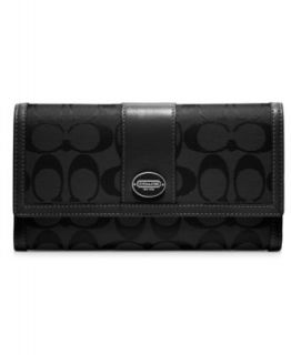 COACH LEGACY SIGNATURE CHECKBOOK WALLET
