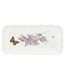 Lenox Dinnerware, Butterfly Meadow Basket Rectangular Tray