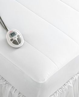 Sunbeam Bedding, Twin Extra Long Quilted Heated Mattress Pad