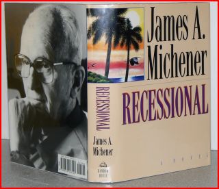 Recessional by James Michener First Printing Signed