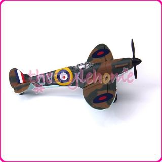 100 Classic Fighter Plane Combat Spitfire Military Jet Airplane Model