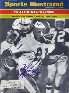 Mike Garrett Autographed Chiefs Sports Illustrated