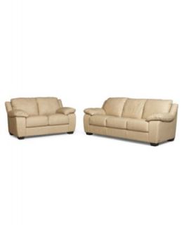 Blair Leather Living Room Furniture Sets & Pieces, Sleeper Sofa Bed