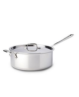 All Clad Stainless Steel Covered Ultimate Deep Saute Pan, 6 Qt