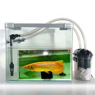 Mini Aquarium Fish Tank External Powerful 3 Way Bio Filter Canister 5