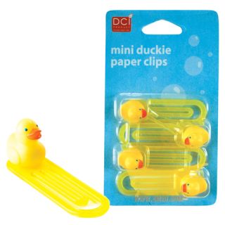Rubber Duck Ducky Duckie Paper Clips Paperclips