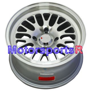 Machine Silver Wheels Rims Deep Dish Stance 4x4 5 4x114 3 Honda
