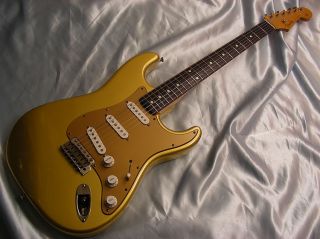 94 Fender Japan 62 RI Gold Stratocaster Upgrades Strat Shoreline Aztec