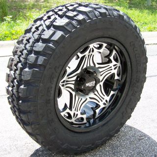 20 Motometal Skull Wheels 35 Federal MT Tires 6 Lug