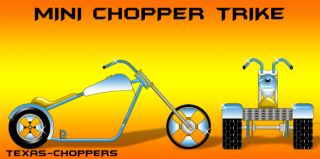 Mini Chopper Trike Plans Jig Plans Bender Plans Chopper