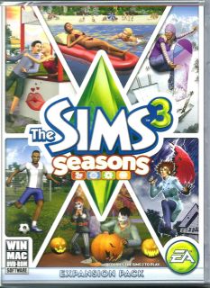 The Sims 3 Seasons Limited Edition New SIMS3 SIM3 Sim Season PC Mac