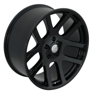 22 Black SRT Wheels Set of 4 22x10 Rims Fit Dodge RAM 1500