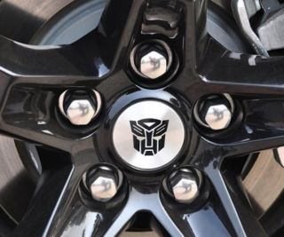 GM Chevy Camaro Black 20 inch Transformers Edition Wheels Tires
