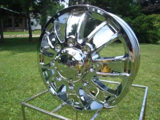 16 FORD CHEVY DODGE DUALLY CHROME WHEELS ION 166 SERIES FULL SET OF 4