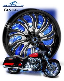 Genesis DS Custom Motorcycle Wheels Harley Streetglide Roadglide King