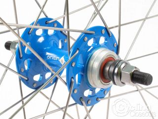 Weinmann Track Fixed Gear Wheels Wheelset 700c Blue 32h