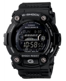 Shock Watch, Mens Digital Black Resin Strap 49mm GR8900A 1   All