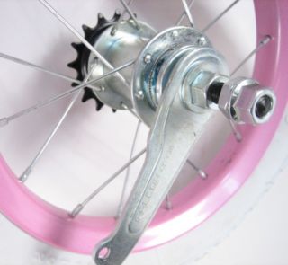 PR Bicycle Bike 12 Wheels F R Pink Kids 16 Spoke New