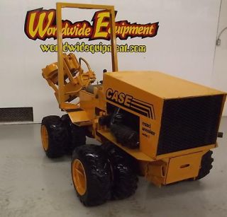 Case Maxi Sneaker 33HP Dual Wheels Diesel Engine Cable Plow Trencher