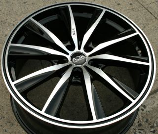 Acura Rims on Adr Inspire 19 Black Rims Wheels Acura 3 5 Rl 96 04 5x114 3 19 X 8 0