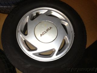 86 87 88 89 Acura Integra OEM wheels rims with tires STOCK factory 14
