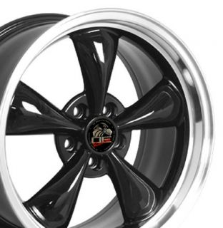 10 Black Bullitt Wheels Bullet Rims Fit Mustang® GT 94 05