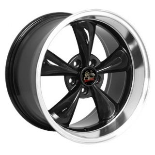 10 Black Bullitt Wheels Bullet Rims Fit Mustang® GT 94 05