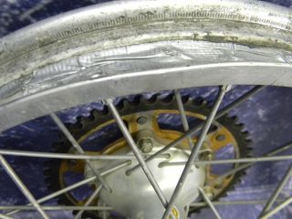 KTM 520 SX Wheel Rim Excel Silver Set Talon Hubs 125 250 300 400 EXC