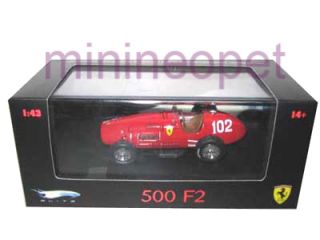 Elite Ferrari 500 F2 102 1 43 Ascari Winner Red