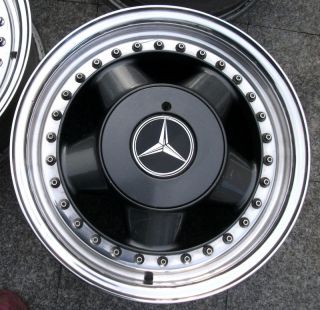 Original Mercedes oz Racing Alloy Wheels 5x112 7x15 W107 W123 W124