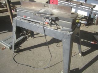 Standing Floor Drill and Craftsman 6 Planer Jointer