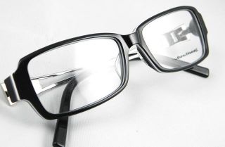 Women Black Silv Fashion Plastic Eyeglass Frames Optical New RX Reader