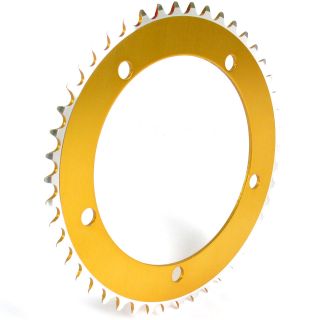 Eighthinch 44T 144 BCD Track Fixed Gear Chainring Gold