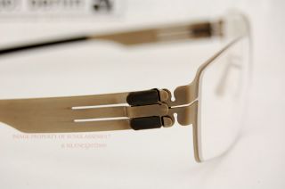 Brand New IC! BERLIN Eyeglasses Frames Model Wasserflut Color Bronze