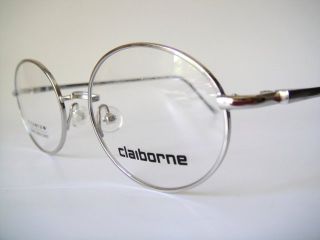 Liz Claiborne Titanium Eyeglasses Frames Spectacles Round Vintage