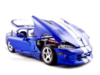 Brand new 118 scale diecast model of 1996 Dodge Viper GTS die cast