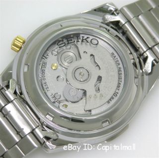 New Seiko Automatic 23 Jewels 100M Mens Watch SNZ173