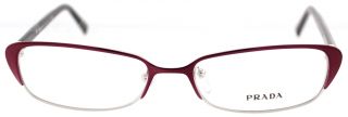 Prada VPR 54O Bordeaux Fae 1O1 Womens Designer Eyeglasses 52mm