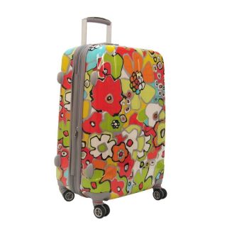 Olympia Luggage Blossom 25 inch Expandable Vertical Rolling Upright