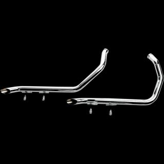 Paughco 1 3 4 inch GOOSE Cut Drag Pipes for 2007 2013 Harley Sportster