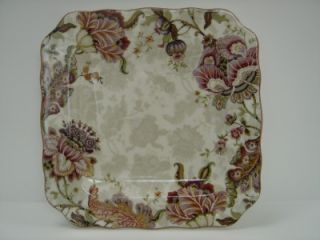222 Fifth Gabrielle Paisley Square Dinner Plates s 4