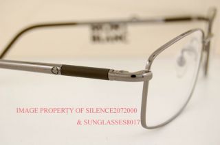 New Mont Blanc Eyeglasses Frames 242 012 Ruthenium Men